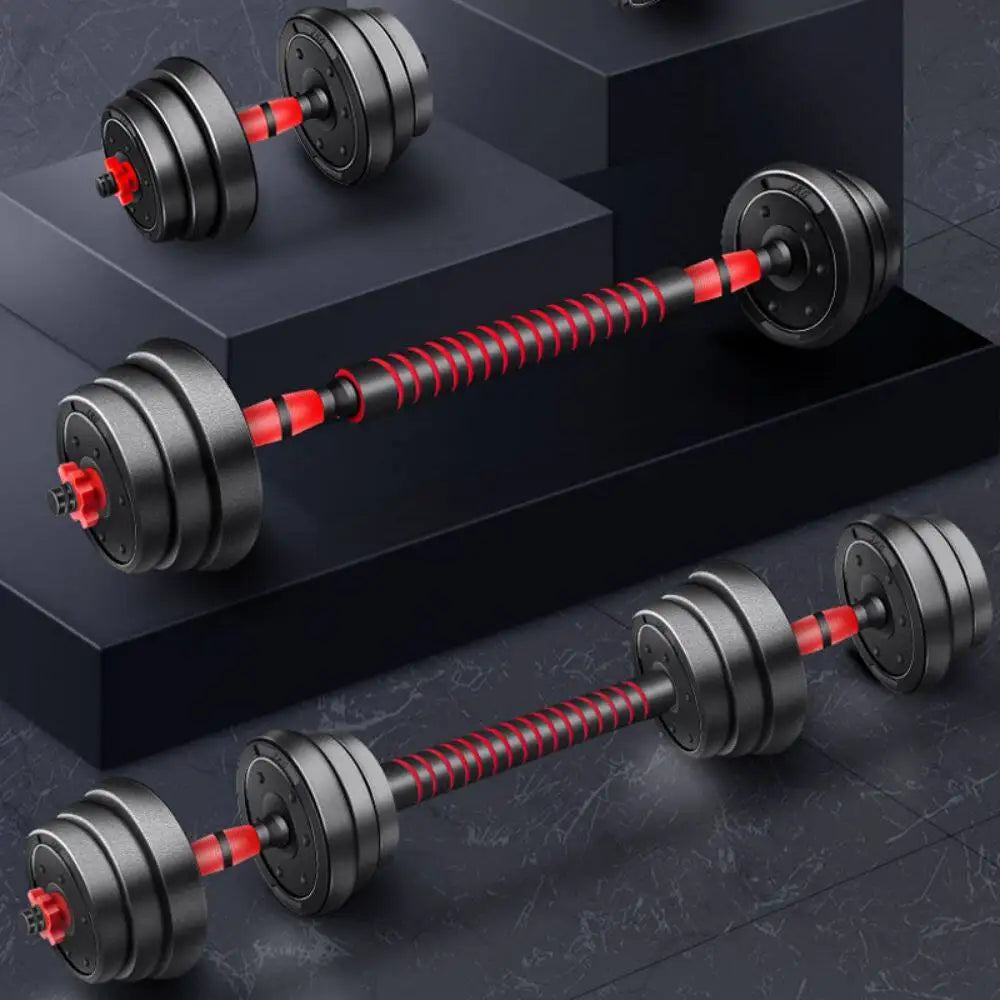 Kettlebell adjustable dumbbell with bar