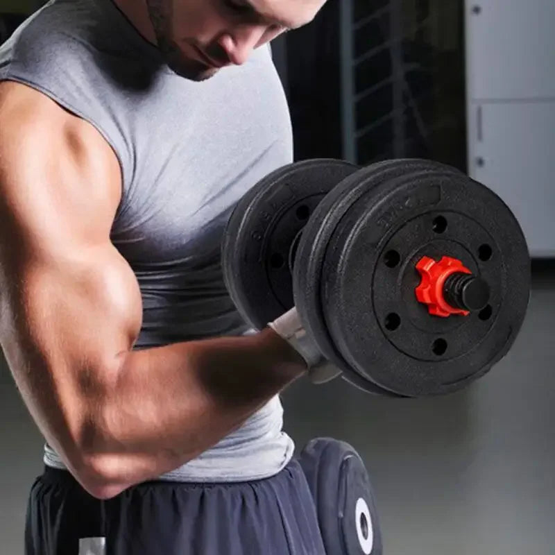 Kettlebell adjustable dumbbell with bar