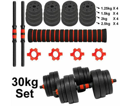 Kettlebell adjustable dumbbell with bar