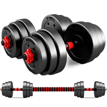 Kettlebell adjustable dumbbell with bar